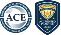 BACB ACE and BHCOE accreditation seal